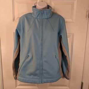 Columbia, women's XCO interchange jacket, blue, size L